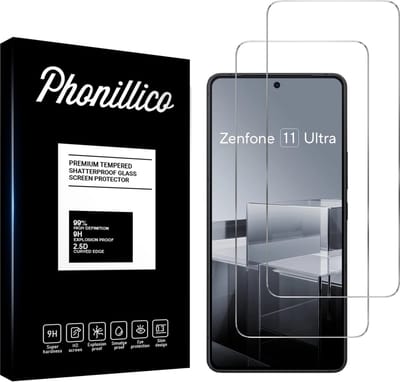 Screenprotector voor Asus Zenfone 11 Ultra 5G - 2 stuks Beschermglas van glas Transparante glazen schermbeschermfolie