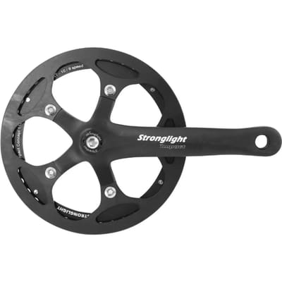 Road crankstel met behuizing voor overbrenging zonder kettingspanner Stronglight Impact S 44Dts 8V. 170 mm
