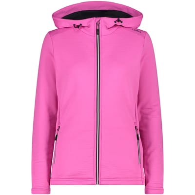 Dames fleece met capuchon CMP