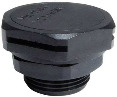 TRU COMPONENTS TC-10473528 Drukcompensatie element M24 PA66 Zwart 1 stuk(s)