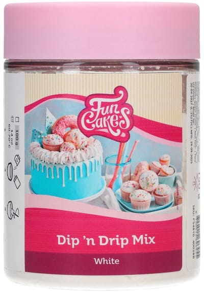 FunCakes Mix voor Dip 'n Drip Wit 150 g