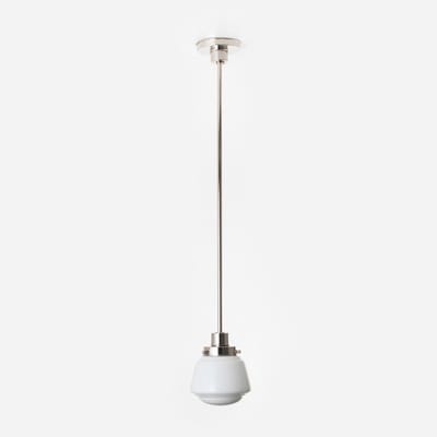 Hanglamp High Button 20's Nikkel - Art Deco Trade