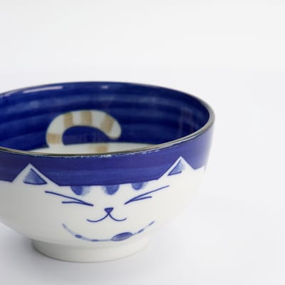 Tokyo Design Studio Kawaii Kom Cat Neko - Blauw 15,7 x 8,5 cm 800 ml