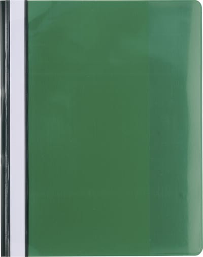 Exacompta 10x Snelhechtmap PVC Premium kwaliteit - A4 - Groen - 439915B