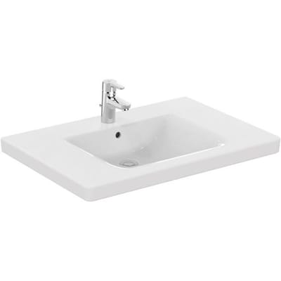 Ideal Standard Freedom washbasin 80 x 55 cm, under-run and with overflow E548401