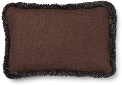 Sheepskin House - Kortharig Schapenvacht Kussen - KW rand - 34x52 cm