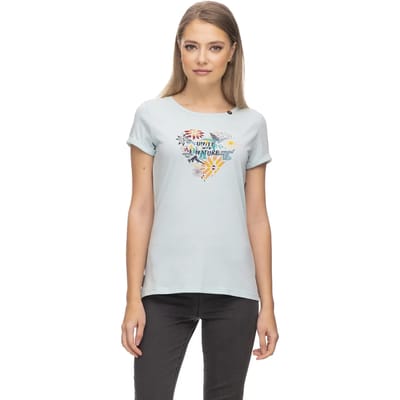 T-shirt dames Ragwear Fllorah Print