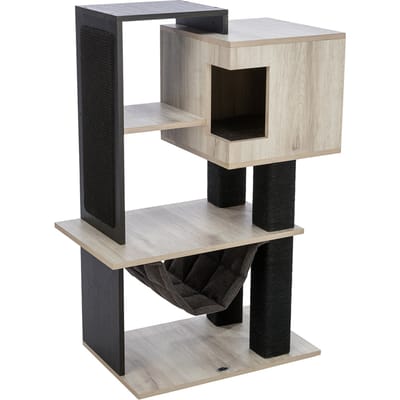Trixie Citystyle - Krabpaal - Grijs/Zwart - 98 cm