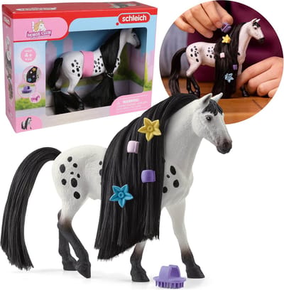 SLH42622 Schleich Horse Club - Mooie knabstrupper hengst om te stylen 4+