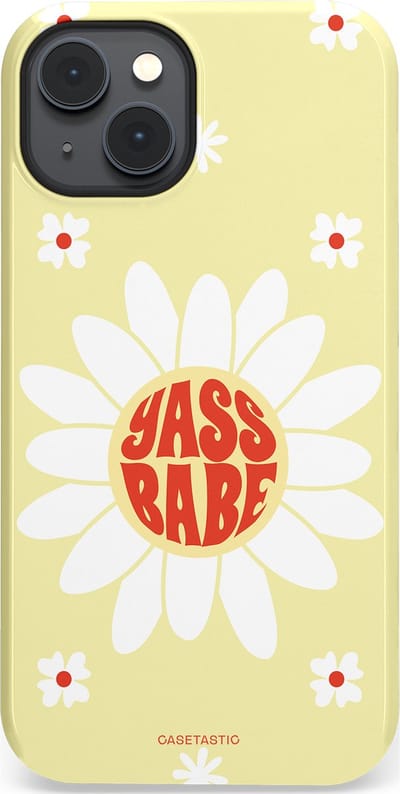 Casetastic Hoesje Geschikt voor Apple iPhone 14 Magsafe - Stijlvolle Beschermende Duo-layer Case - Yass babe