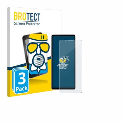 BROTECT - Screenprotector voor Sony Xperia 5 V - Folie Beschermfolie Beschermglas matte 3 Stuks
