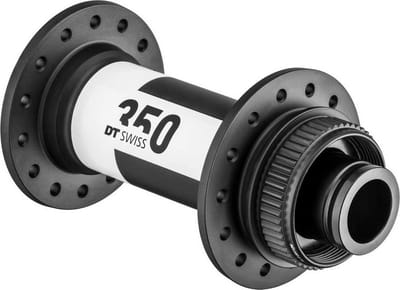 DT Swiss voornaaf 350 ATB Boost Disc CL aluminium 32G 110/15mm zwart