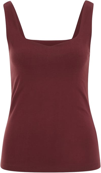 WE Fashion Dames nauwsluitend singlet