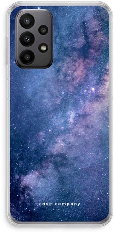Hoesje geschikt voor Samsung Galaxy A23 hoesje - Nebula - Soft Cover Telefoonhoesje - Bescherming aan alle Kanten en Schermrand