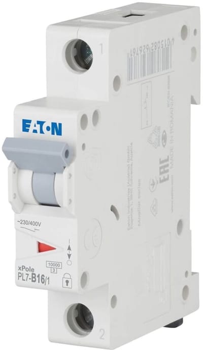 Eaton Installatieautomaat 1-Polig 16A - PL7-B16/1 - Type B