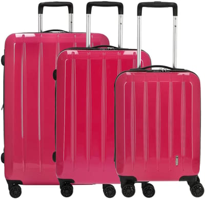 CHECK.IN London 2.0 Trolley-set 3-delig (pink)