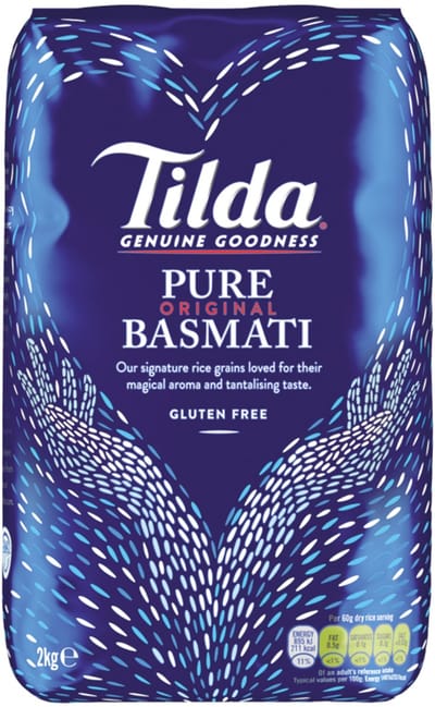 Tilda Basmatirijst 4 x 2 kg