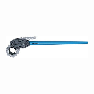 Gedore Kettingpijptang 122 Totale lengte 1090 mm Spanwijdte 33-168 mm - 4502510