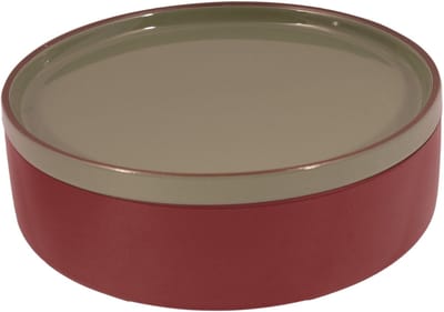 Point-Virgule Sharing set van 2 serveerschalen uit steengoed 20x20x8cm