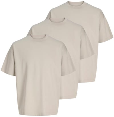 Jack & Jones Heren t-shirt 3 pack Barron Tee