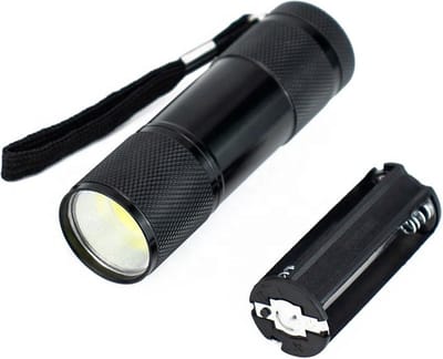 Zaklamp Op Batterij - Zakformaat - COB - IP44 - 700 Lumen - Aluminium