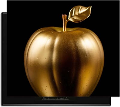 KitchenArt - Eve's Edition - Inductie Beschermer - 65x52 cm - Kookplaat Beschermer - Luxe Afdekplaat Inductieplaat - Anti-slip & Oprolbaar - Beschermmat Inductiekookplaat