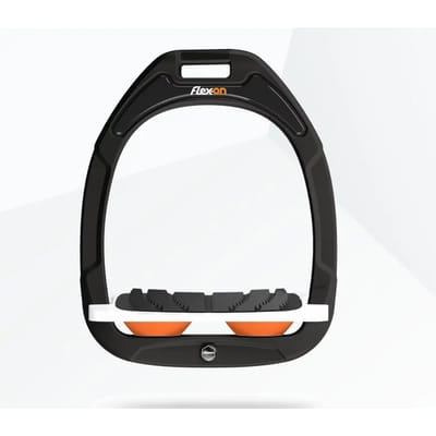 Verstelbare Stijgbeugels Grip Groen/Wit/Oranje Flex-On Green Composite