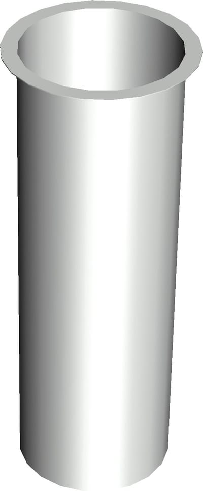 Tapeind Bakgoot | Ø100 mm | 30 Cm
