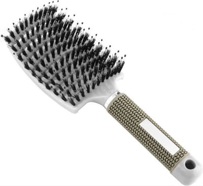 CHPN - Haarborstel - Haar borstel - Borstel - Brush - Wit - Hairbrush - Haren kammen - Haarstyling - Kunststof