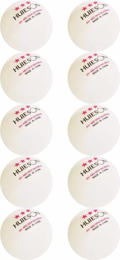 Ping Pong Ballen - 10 stuks - 3 ster kwaliteit - Tafeltennisballen - Pingpongballen