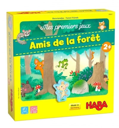 Haba !!! Jeu - Mes premiers jeux - Amis de la forêt (Frans) = Duits 1306605001 - Nederlands 1306605005.