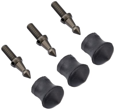 Accessoires pour trépied Gitzo Pointes + Pieds en caoutchouc 30 mm (3 paquet) GSF30S