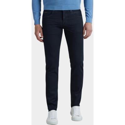 Vanguard blauwe heren jeans   Rinsewash wassing   Slim Fit   5-Pocket zakken   Knoop- en ritssluiting   Duurzaam   Regular waist Blauw 36/32