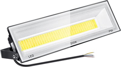 Superkrachtige LED Schijnwerper Buiten - 200W - 20.000 Lumen - IP66 Waterdicht Daglicht Wit