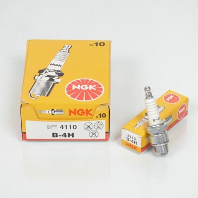 Bougie d'allumage NGK pour Solex Solex 50 S3300 B-4H / 4110 / Par 10 Neuf