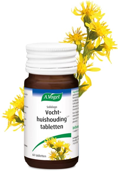 A.Vogel Solidago Vochthuishouding - 2 x 60 tabletten - Voordeelverpakking