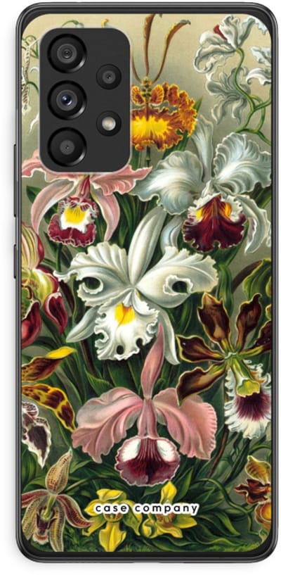 Case Company® - Hoesje geschikt voor Samsung Galaxy A53 5G hoesje - Haeckel Orchidae - Soft Cover Telefoonhoesje - Bescherming aan alle Kanten en Schermrand