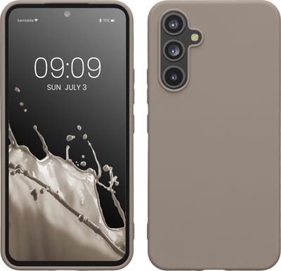 kwmobile telefoonhoesje geschikt voor Samsung Galaxy A54 5G - Hoesje voor smartphone - Back cover in taupe
