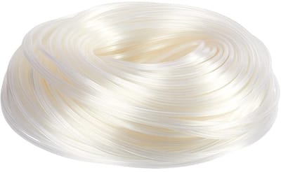 Dailygoods- Raamhor Rol - 76 m Doorshijnend - Vervangende Raamhor - 3 mm Diameter - Beveiliging Ramen/Deuren - Ideaal voor Diverse Omgevingen - Raamhorren
