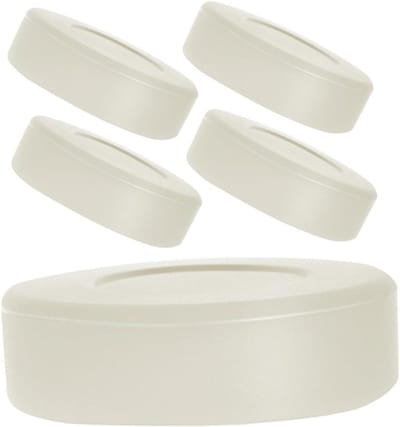 Hockeypuck Set - Trainingspuck Ijshockey - Nachtelijke Training - Oplichtende Functie - 7x7x2.2 cm - Wit