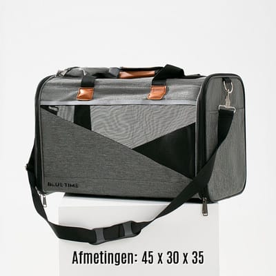 BlueTime ® - Hondentas - Kattentas - Draagtas Hond - Draagtas Kat - Transporttas Hond - Transporttas Kat - Reistas Hond - Reistas Kat - Draagzak Hond - Draagzak Kat - Pet Carrier - Dog Carrier - Cat Carrier - Pet Travel Carrier - Katten Reismand