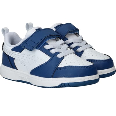 Puma Rebound v6 Lo Sneakers blauw Synthetisch - Maat 30