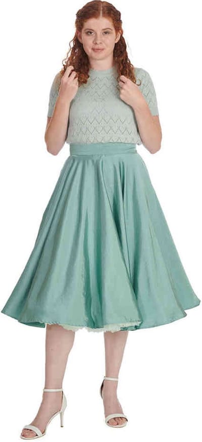 Banned - Sweet Gardina Gebreide trui - L - Blauw