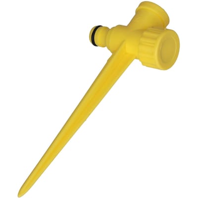 Arroseur de pelouse à piquet 10PCS Interface filetage femelle 1 2 pouce Connecteur en plastique pour système d'irrigation de jardin yellow