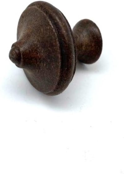 Knop IJzer Roest Massief 34mm