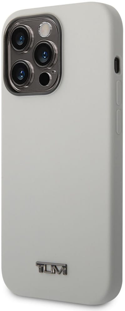 Tumi iPhone 14 Pro Back cover case - Magsafe - Liquid Silicone - Grey