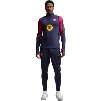 Nike Dri-FIT knit voetbaltrainingstop voor heren FC Barcelona Strike - Blauw- Heren, Blauw XL