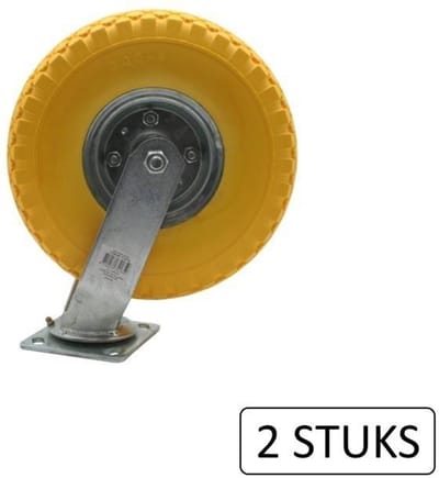 Benson Zwenkwiel - Antilek - Maximale belasting 130 kg - 2 stuks