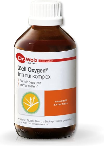 Dr. Wolz - Zell Oxygen Immuuncomplex Concentraat- 250 ml Vloeistof - Houdt weerstand hoog - Preventief en bij zware klachten