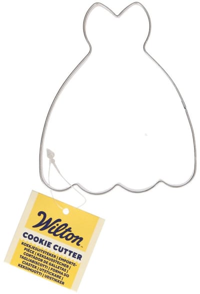 Wilton Koekjes Uitsteker - Prinsessenjurk - Uitsteekvormpjes - Koekjes Vorm